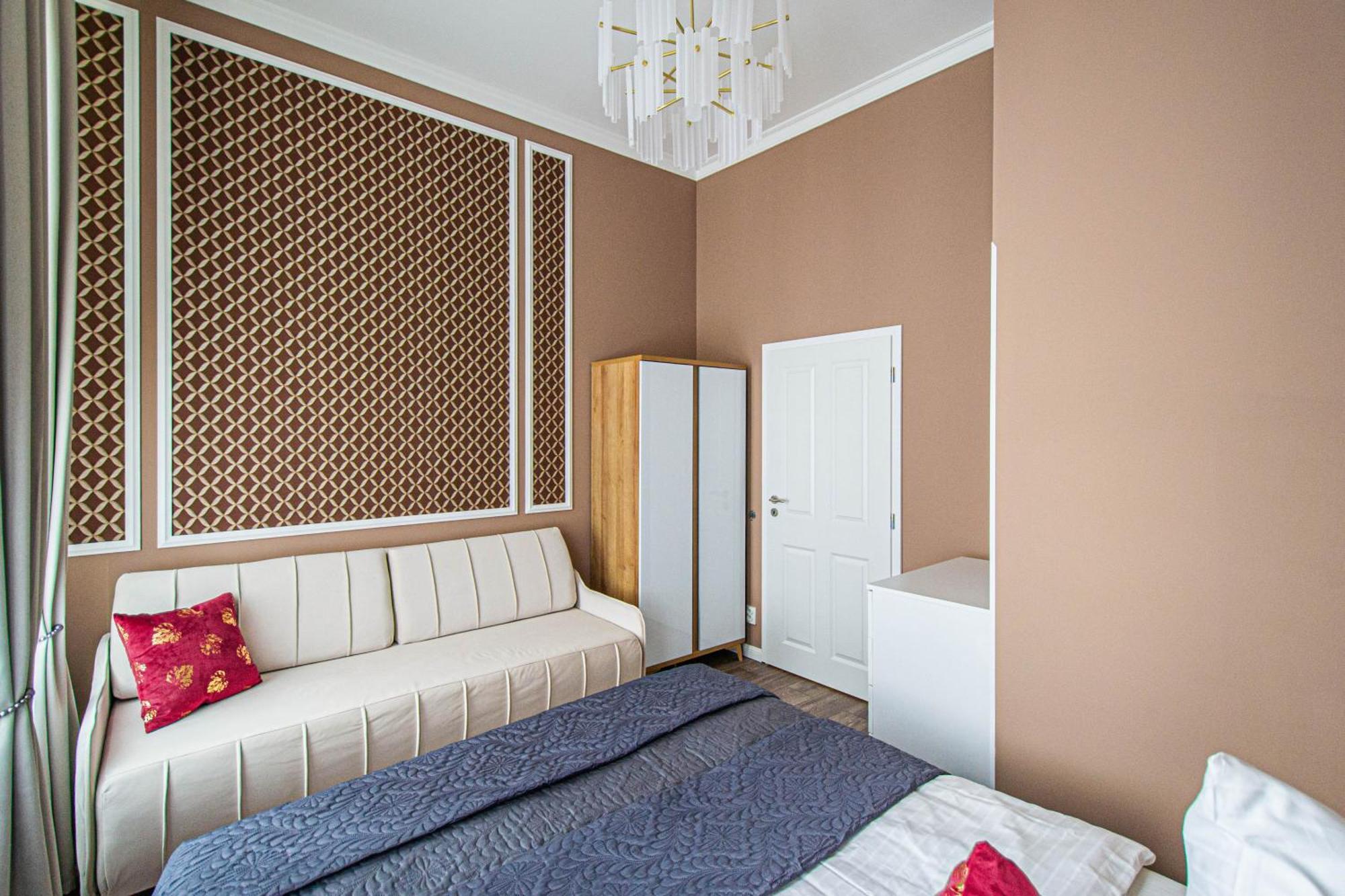 3bdr Elegance Deco Downtown Flat Daire Prag